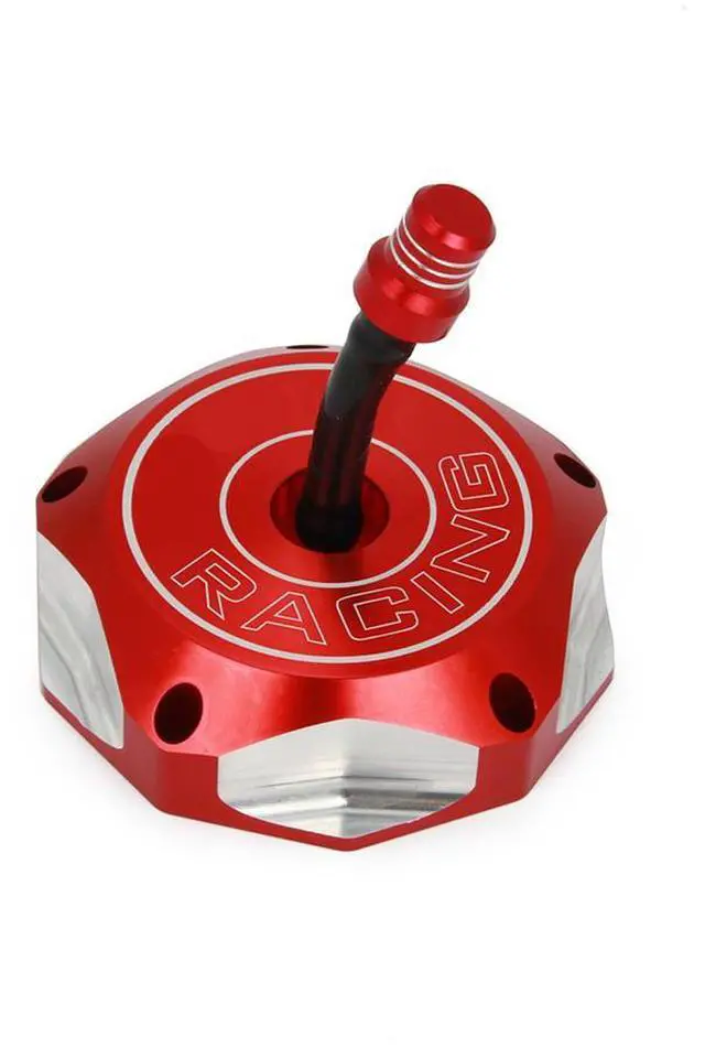 Alt view image 2 of 6 - Yingshan High Quality CNC Billet T6-6061 Aluminum Oil Tank Cap  For HONDA TRX450R 400EX