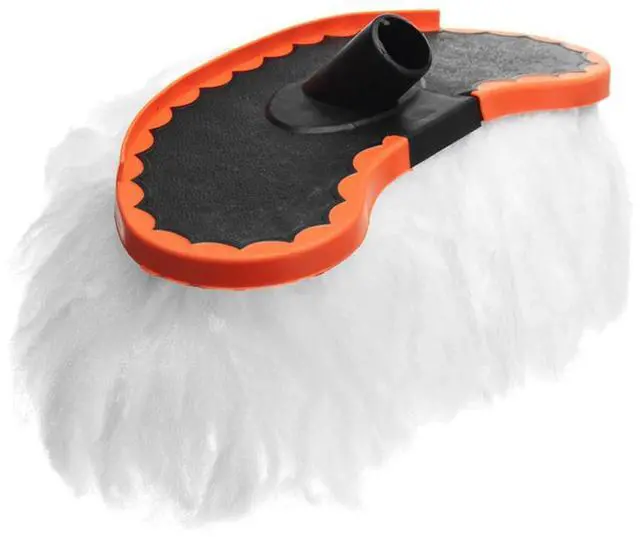 Alt view image 6 of 6 - Yingshan Wiping Mop Head Milk Silk Brush Soft Bristles Car SUV Wash Dusting Cleaning Tool