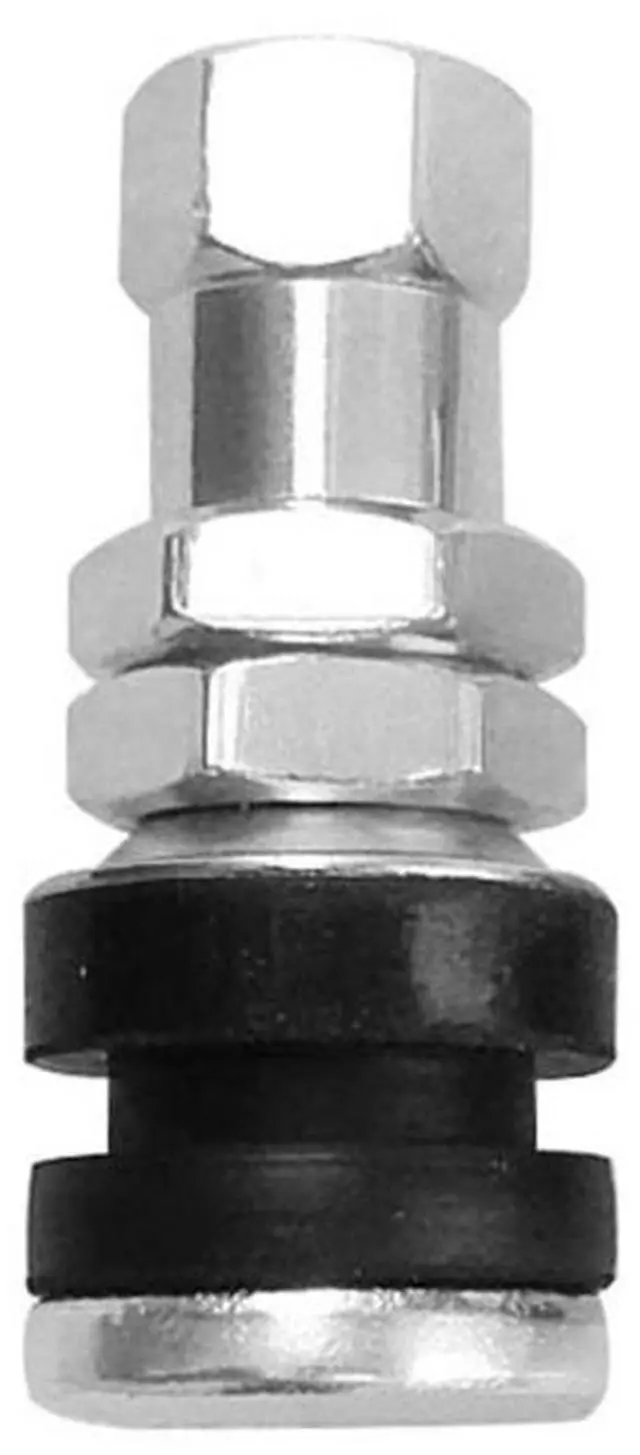 Alt view image 2 of 5 - Yingshan 4Pcs Tr161 Bolt In Tyre Valve Tire Metal Tubeless Clamp In Wheel Rim Rubber