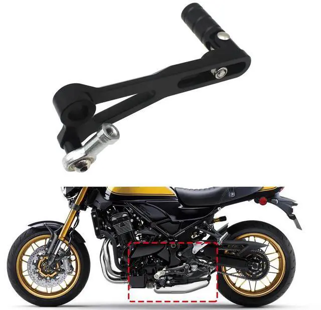 Alt view image 2 of 5 - Furulu CNC Aluminum Adjustable Folding Gear Shifter Shift Pedal Lever For KAWASAKI Z800 Z900 Z1000 Z1000R