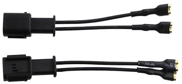 Alt view image 3 of 3 - Yassdwbn 2Pcs Car Horn Speaker Wiring Adapter For Honda Odyssey Accord Spirior CR-V Civic