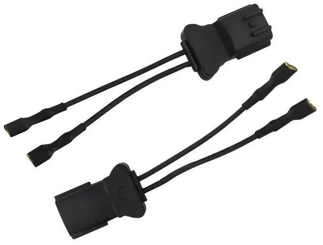 Alt view image 3 of 5 - Furulu 2Pcs Car Horn Speaker Wiring Adapter Harness Wire Plug For Hyundai Old Model for Foton for JAC for KIA