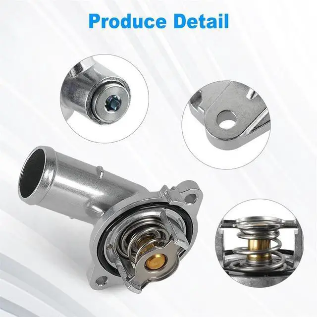 Alt view image 5 of 6 - Yingshan Engine Thermostat Housing 5184977AE For Chrysler 300 2011-2019 Dodge Challenger