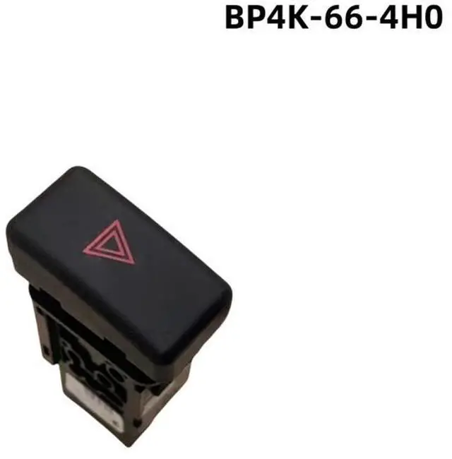 Alt view image 5 of 5 - Yingshan Hazard Switch BP4K-66-4H0 For Mazda 3 BK 2003-2009