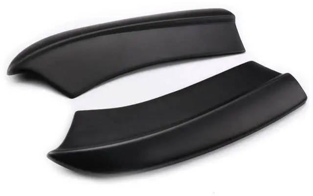 Alt view image 2 of 5 - Yassdwbn 2x Matte Black Rear Bumper Lip Side Splitter Aprons For Dodge Charger 2015-2023