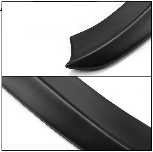 Alt view image 4 of 5 - Yassdwbn 2x Matte Black Rear Bumper Lip Side Splitter Aprons For Dodge Charger 2015-2023
