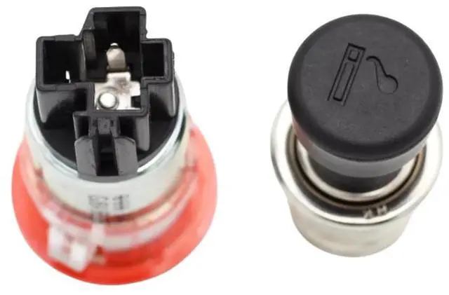 Alt view image 4 of 5 - Yassdwbn Cigarette Lighter Plug& Socket For Mazda 6 GJ6A-66-250A