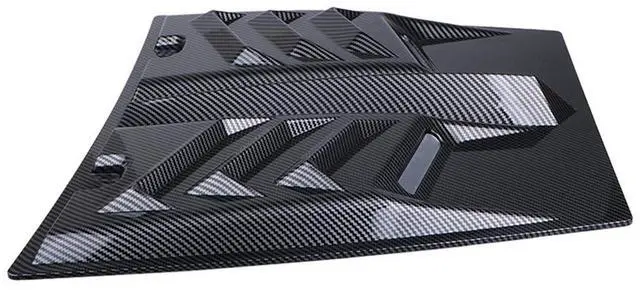 Alt view image 2 of 5 - Yingshan Universal Car Exterior Hood Vent Scoop Cover  Air Intake Grille Inlet Trim