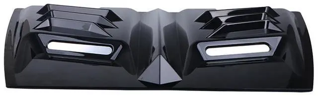 Alt view image 4 of 5 - Yingshan Universal Car Exterior Hood Vent Scoop Cover  Air Intake Grille Inlet Trim