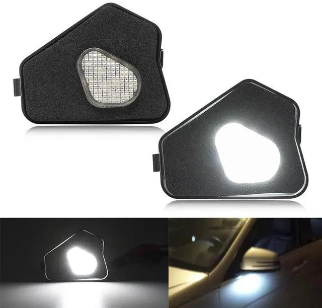 Main image of Acaigel Pair Full LED Under Mirror Puddle Lights For Mercedes C E S CLA CLS GLK Class
