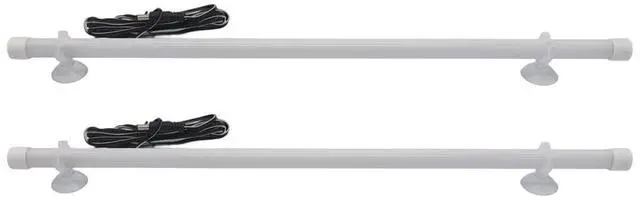Alt view image 2 of 5 - Acaigel 2pcs 12V White LED Interior Light Bar with Remote Controll  For RV Awning Interior Camping Tent Car Trailer Boat