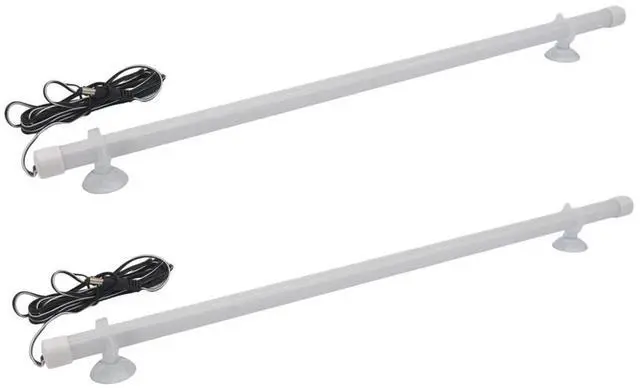 Alt view image 3 of 5 - Acaigel 2pcs 12V White LED Interior Light Bar with Remote Controll  For RV Awning Interior Camping Tent Car Trailer Boat