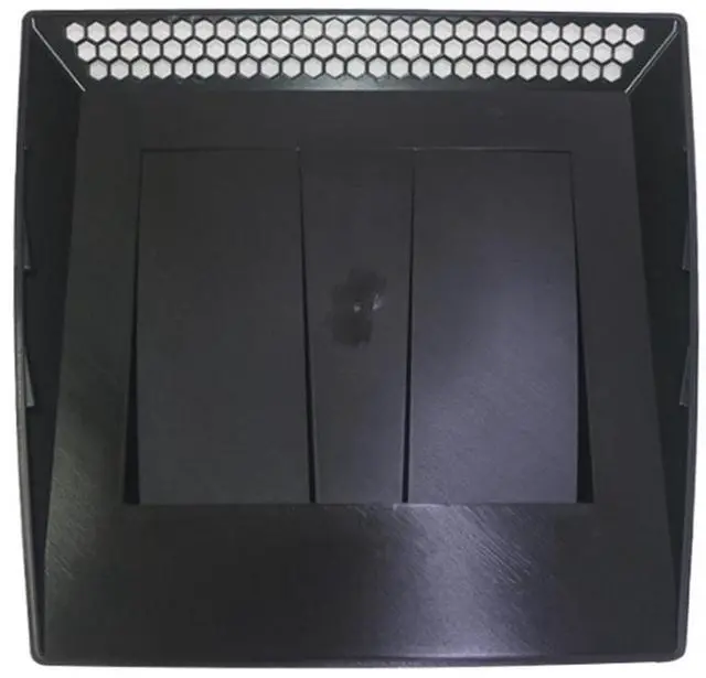 Alt view image 2 of 5 - Acaigel Universal Car Exterior Hood Vent Scoop Cover  Air Intake Grille Inlet Trim