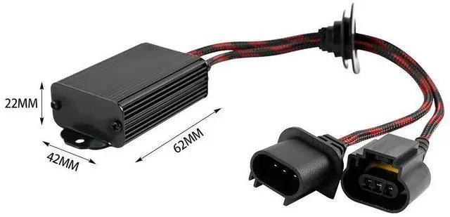 Main image of Acaigel H13 9008 LED Headlight Bulb Canbus Error Anti Flicker Resistor Canceller Decoder