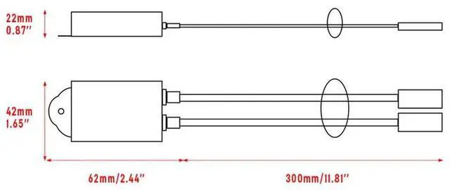 Alt view image 5 of 5 - Acaigel H13 9008 LED Headlight Bulb Canbus Error Anti Flicker Resistor Canceller Decoder