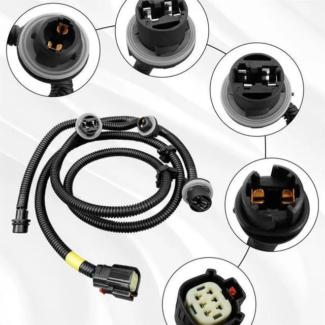 Alt view image 4 of 5 - Acaigel Tail Light Wiring Harness Driver Side Tail Lamp Harness For Sierra 1500 2500 3500 2016-2018