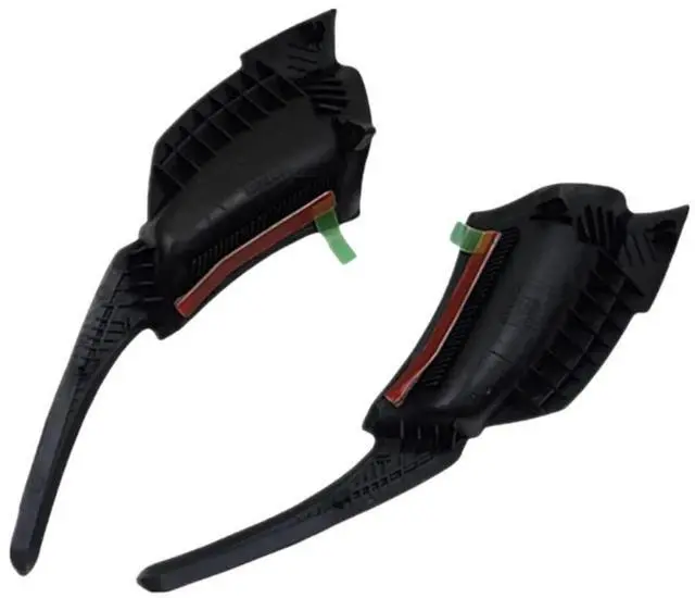 Alt view image 3 of 5 - Yingshan 2Pcs Front Windshield Wiper Side Cowl Trim Cover Panel For Nissan Patrol Y62 Armada