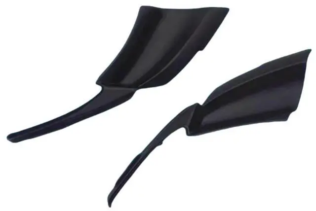 Alt view image 5 of 5 - Yingshan 2Pcs Front Windshield Wiper Side Cowl Trim Cover Panel For Nissan Patrol Y62 Armada