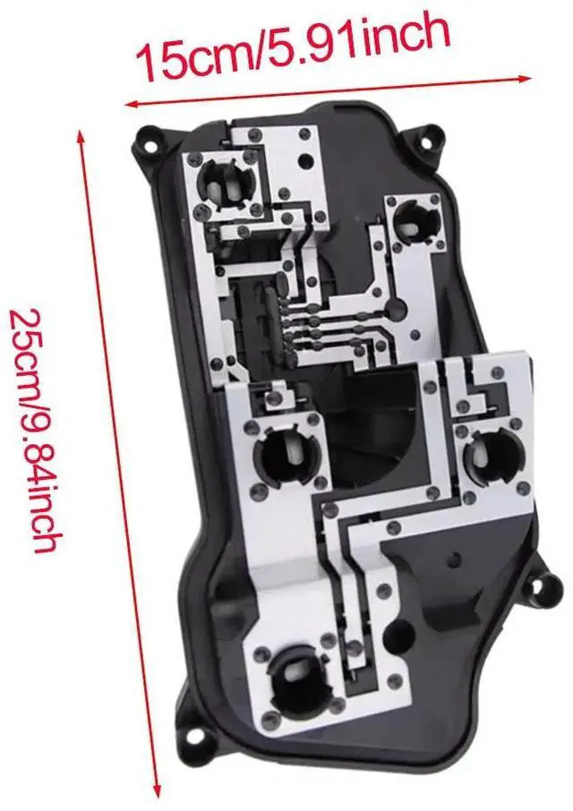 Alt view image 2 of 5 - Acaigel 2pcs Rear Tail Lamp Circuit Board  For Citroen Elysee C-Elysee 2014-2016