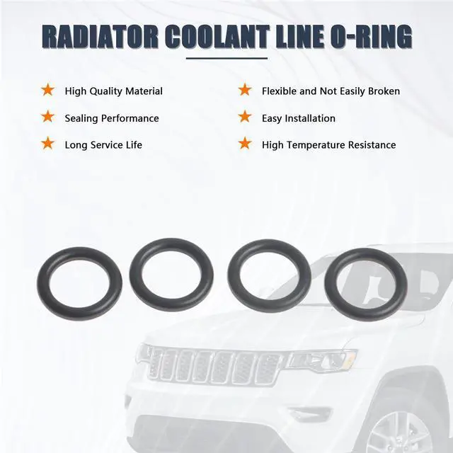Main image of Yingshan Engine Coolant Pipe O-Ring for Dodge Challenger Charger Durango 5.7L 6.4L