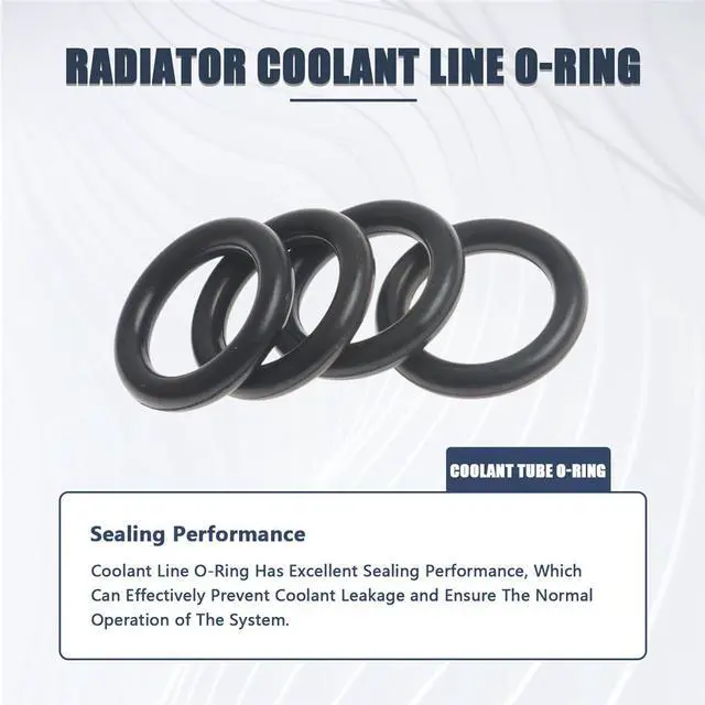 Alt view image 3 of 5 - Yingshan Engine Coolant Pipe O-Ring for Dodge Challenger Charger Durango 5.7L 6.4L