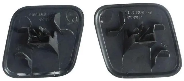 Alt view image 2 of 5 - Yingshan 2Pcs Headlight Washer Nozzle Jet Cap Cover For Ford Focus MK3 RS ST 2015-2018