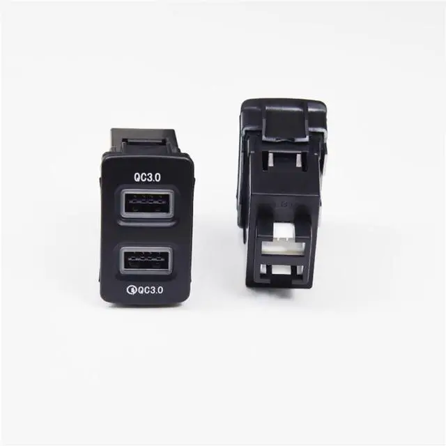 Alt view image 2 of 5 - Yingshan 18W Car Charger Dual-Usb Qc3.0 Fast Charging For Honda Fit City Civic