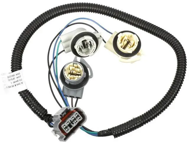 Main image of Paiying Tail Light Socket Wiring Harness Rear Left 16532723 For Chevrolet Truck Suv