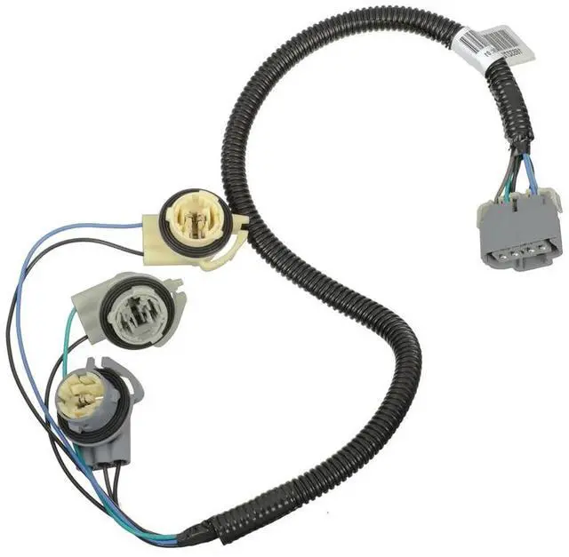 Alt view image 3 of 6 - Paiying Tail Light Socket Wiring Harness Rear Left 16532723 For Chevrolet Truck Suv