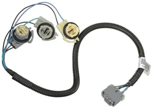Alt view image 4 of 6 - Paiying Tail Light Socket Wiring Harness Rear Left 16532723 For Chevrolet Truck Suv