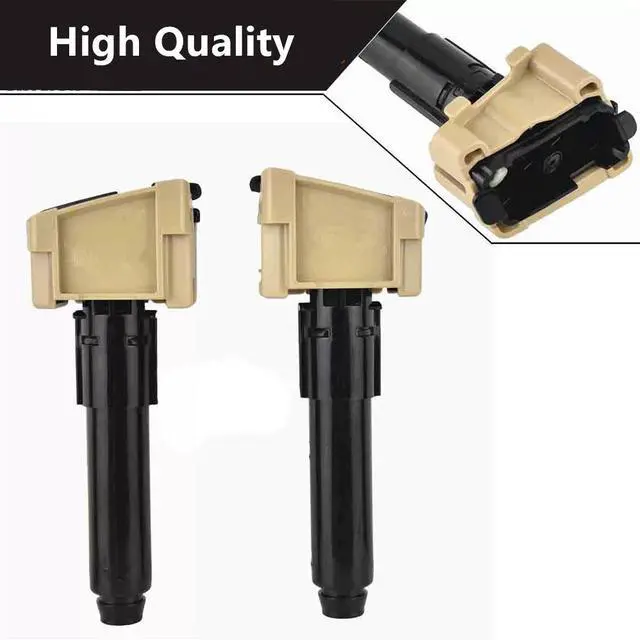 Alt view image 5 of 5 - Yingshan Front Bumper Headlight Water Spray Nozzle For Mazda 3 Axela 2013 2014 2015 2016