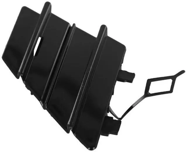 Alt view image 4 of 7 - Yassdwbn Glossy Black Front Bumper Tow Eye Hook Cover 52127-0Db10 For Toyota Yaris Le 2017-2019