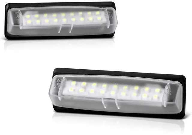 Alt view image 2 of 5 - Acaigel 2X Led License Plate Light Rear Lamps Tag 6000K For Toyota Yaris Sedan 2007-2012