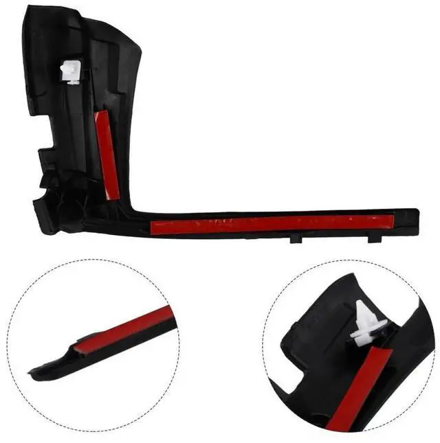 Alt view image 3 of 5 - Yingshan Front Right Windshield Wiper Cowl Seal Deflector 53866-52140 For Toyota Yaris 2015-2017 Le