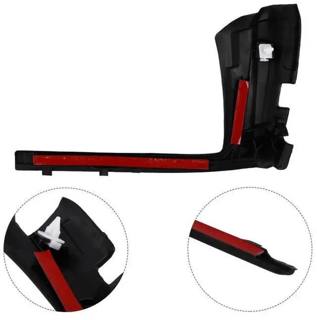 Alt view image 3 of 5 - Yingshan Front Left Windshield Wiper Cowl Seal Deflector 53867-52160 For Toyota Yaris 2015-2017 Le