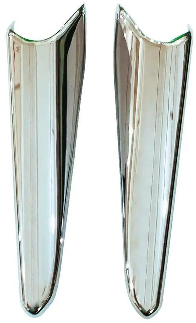 Alt view image 5 of 5 - Yingshan Left Right Chrome Fog Lamp Molding Cover Fit For Mazda 3 Sport 2017-2018