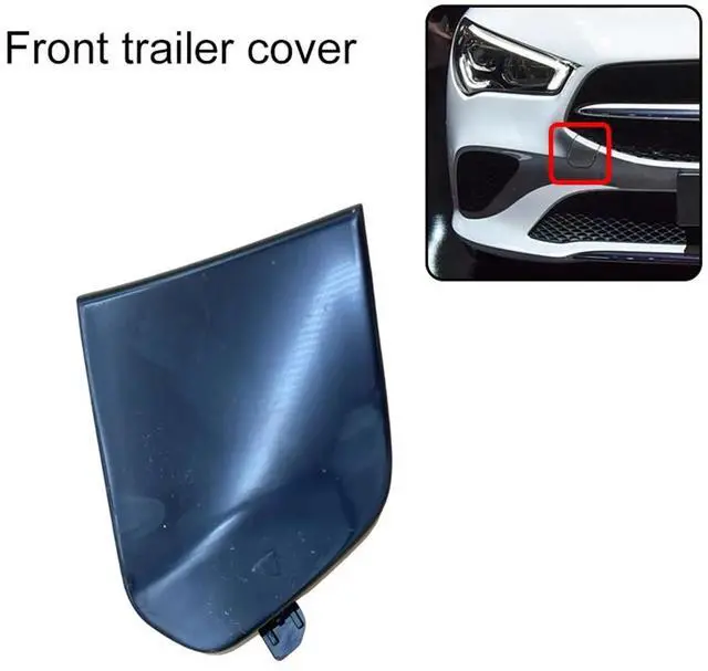 Alt view image 4 of 5 - Yingshan Car Front Trailer Tow Hook Cap Cover 1188855400 For Mercedes-Benz W118