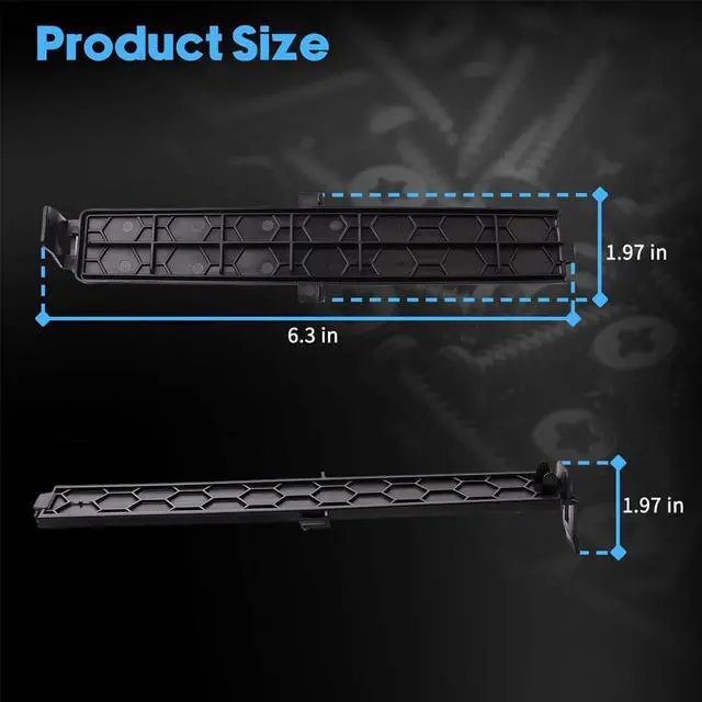 Alt view image 5 of 6 - Paiying Cabin Air Filter Cover 87846950 For Chevrolet Silverado 2019-2023