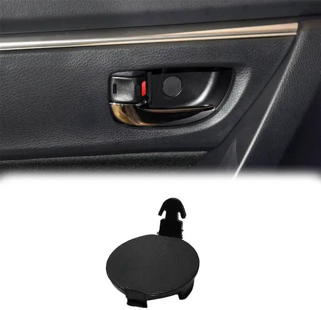 Main image of Yingshan Car Inner Door Handle Plug Cap Cover Black For Toyota Corolla 2014-2018