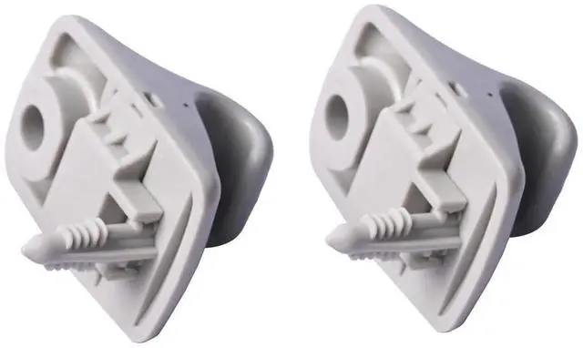Alt view image 6 of 6 - Yingshan 2 Pcs Sun Visor Support Retainer Clip 85235-B1000 For Hyundai Elantra Sonata Kona Getz