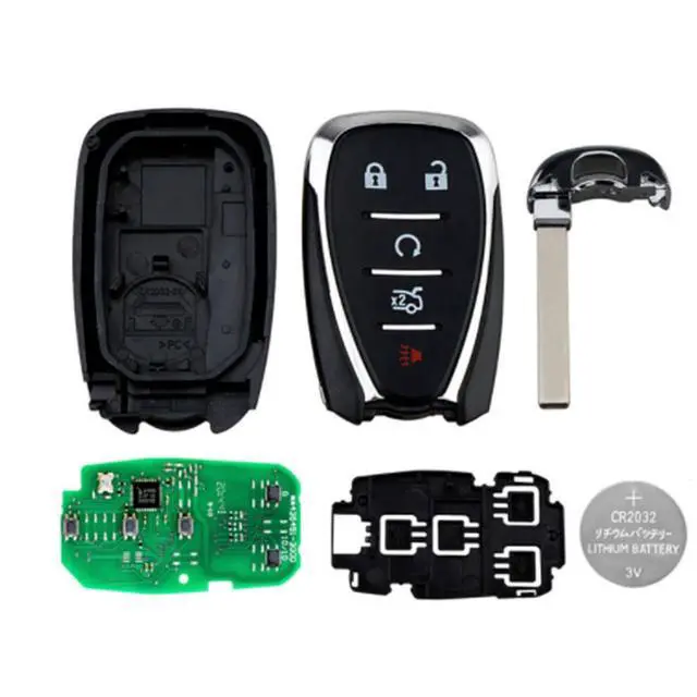 Alt view image 5 of 5 - Yingshan 13589533 5 Buttons Smart Remote Key For Chevy