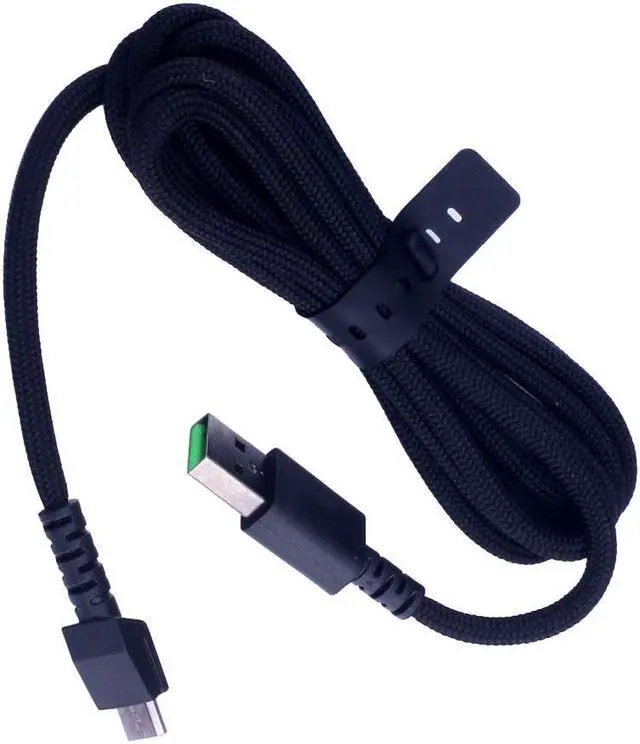 Alt view image 3 of 6 - USB cable for Razer Basilisk Viper Ultimate Naga Pro deathadder v2 Pro mouse Charging Cable