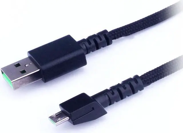 Alt view image 5 of 6 - USB cable for Razer Basilisk Viper Ultimate Naga Pro deathadder v2 Pro mouse Charging Cable