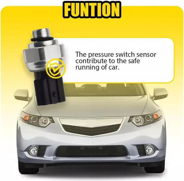 Alt view image 6 of 6 - Yingshan A/C Pressure Switch Fit For Honda Acura 80450-T2F-A01 80450-SFE-003