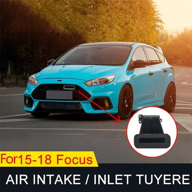Alt view image 6 of 7 - Yingshan Turbo Air Intake Mouth Tuyere Black For 2015-18 Ford Focus MK3.5 Hatchback Sedan