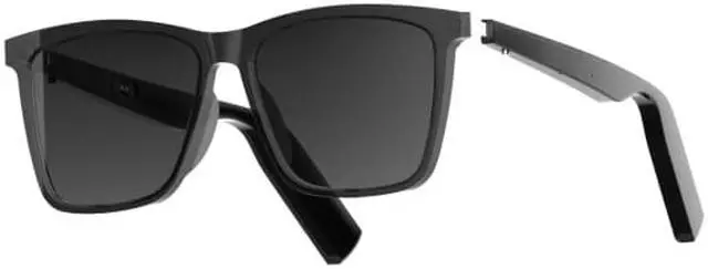 Alt view image 2 of 6 - Tugau Audio Sunglasses polarised lenses fashion frame built in Bluetooth5.0 TWS directional earphones UV protection square frame sunglasses masculine sunglasses