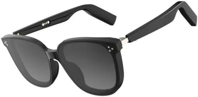 Alt view image 6 of 7 - Tugau Audio Sunglasses polarised lenses fashion frame built in Bluetooth5.0 TWS directional earphones UV protection