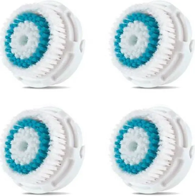 Alt view image 2 of 4 - Facial Clarisonic Compatible Brushes - 4 Heads for Deep Pore Skin