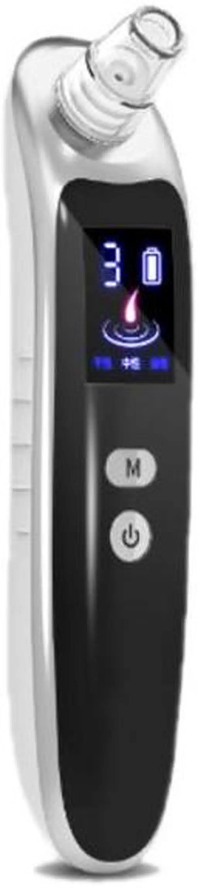 Alt view image 3 of 6 - 6 in 1 Electric Blackhead Remover - Black