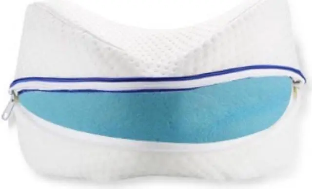 Alt view image 5 of 7 - Orthopaedic Body Alignment Leg Pillow - Ergonomically contoured design aims to keep knees, hip and spine in ideal alignment while sleeping